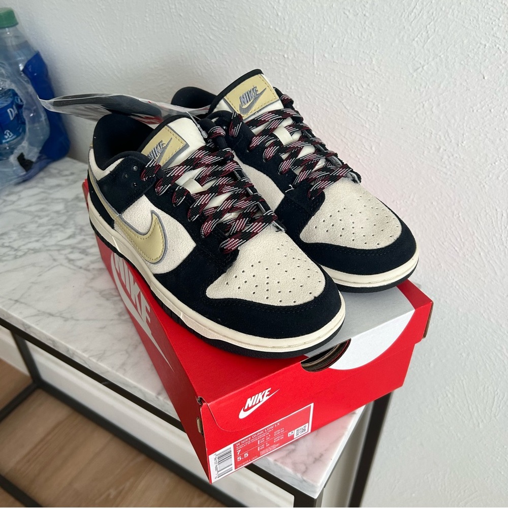 Nike Dunk Low LX 'Black Suede' (Size W 7/M 5.5)